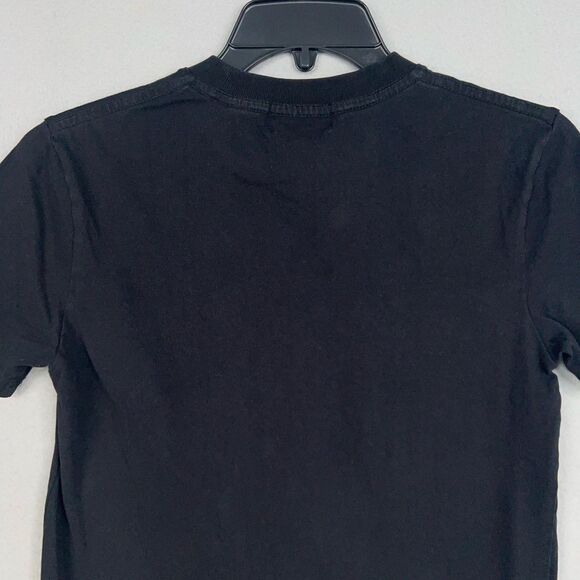 Disney Hong Kong Shirt Womens Small Black Glow in Dark Minnie Mouse Disneyland - Picture 7 of 14